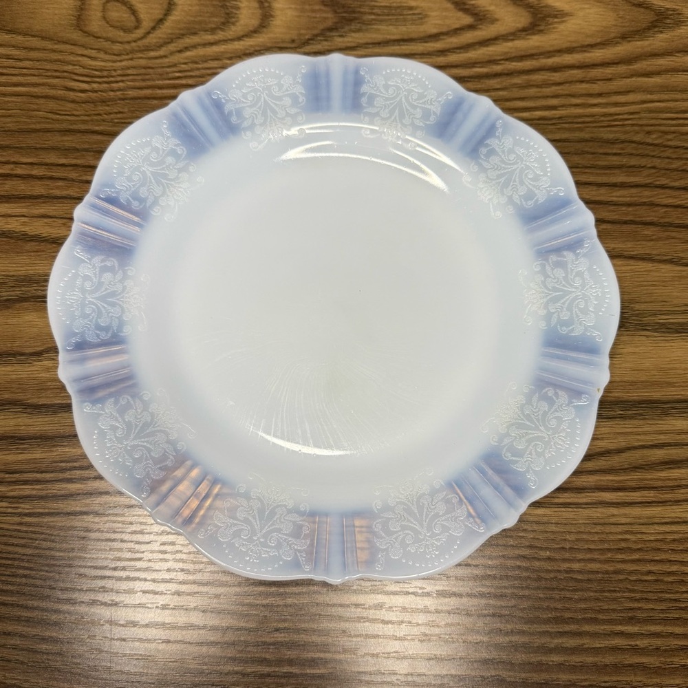 Vintage MacBeth-Evans American Sweetheart Monax Depression Glass Plate